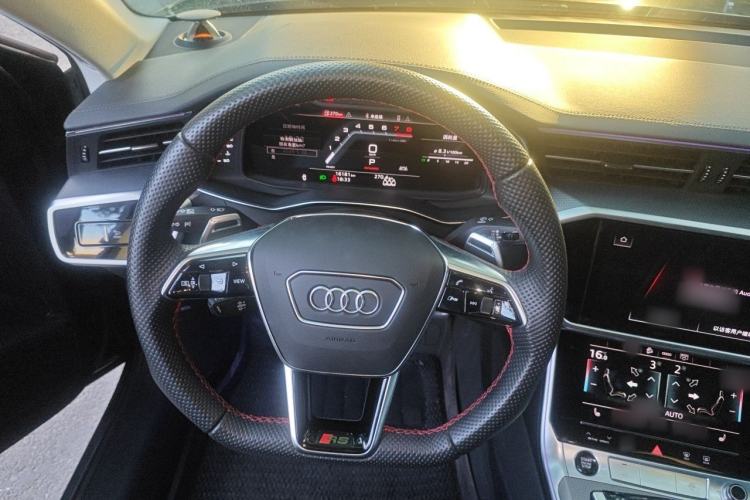 Used Audi A6 2022 allroad quattro Explorer 55 TFSI Prestige Off-Road Model Steering Wheel
