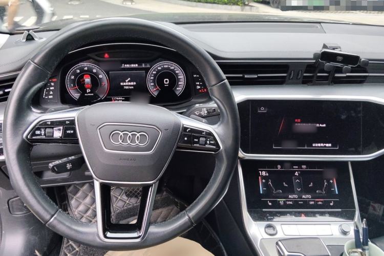 Used Audi A6 2022 allroad quattro Explorer 55 TFSI Prestige Off-Road Model Steering Wheel