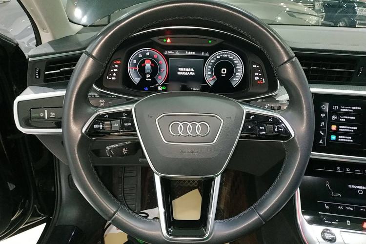 Used Audi A6 2022 allroad quattro Explorer 55 TFSI Prestige Off-Road Model Steering Wheel