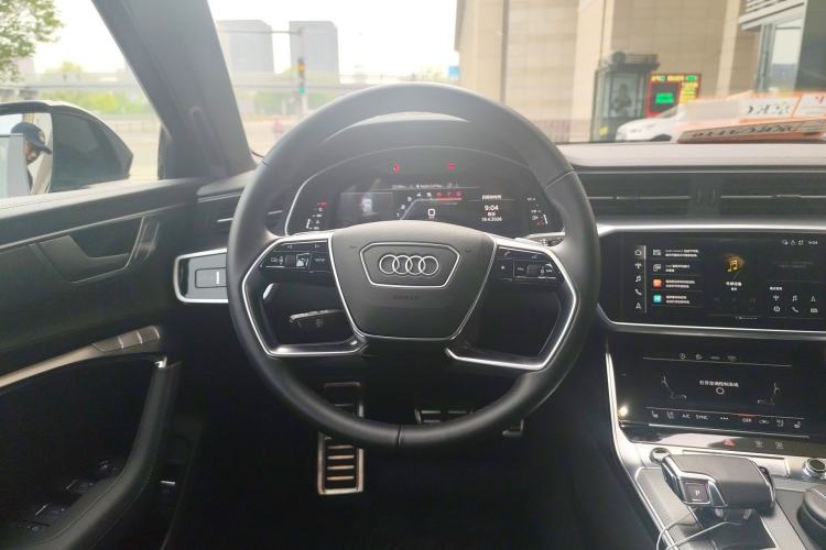 Used Audi A6 2022 allroad quattro Explorer 55 TFSI Prestige Off-Road Model Steering Wheel