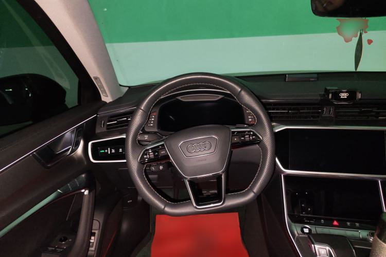 Used Audi A6 2022 allroad quattro Explorer 55 TFSI Prestige Off-Road Model Steering Wheel
