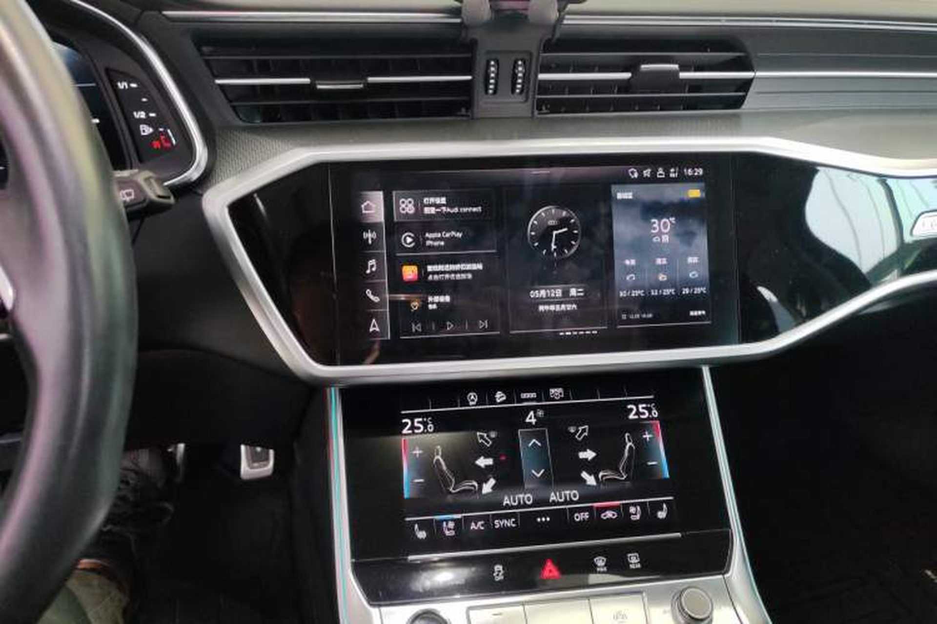 Used Audi A6 2022 allroad quattro Explorer 55 TFSI Prestige Off-Road Model Audio And AC Panel