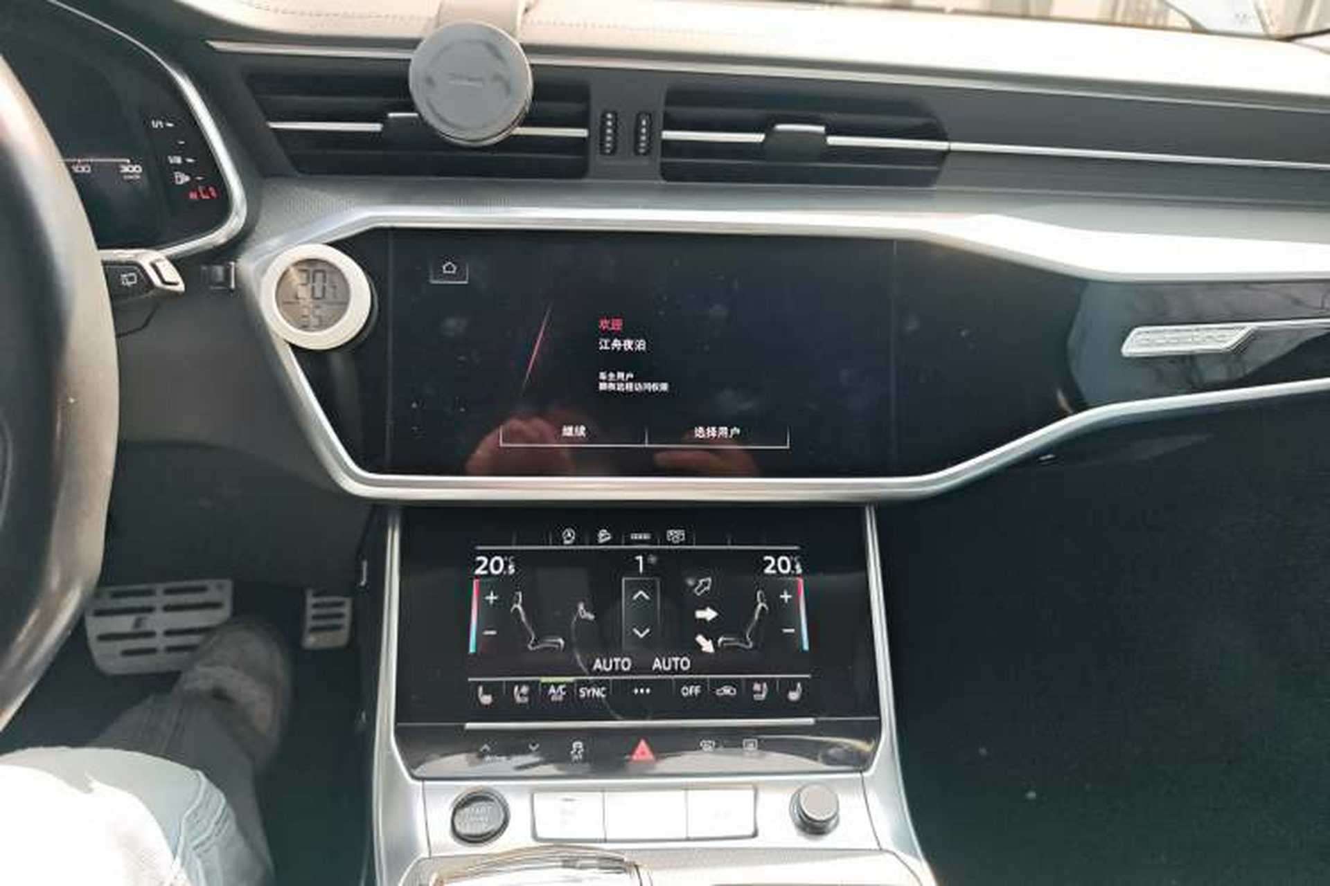 Used Audi A6 2022 allroad quattro Explorer 55 TFSI Prestige Off-Road Model Audio And AC Panel