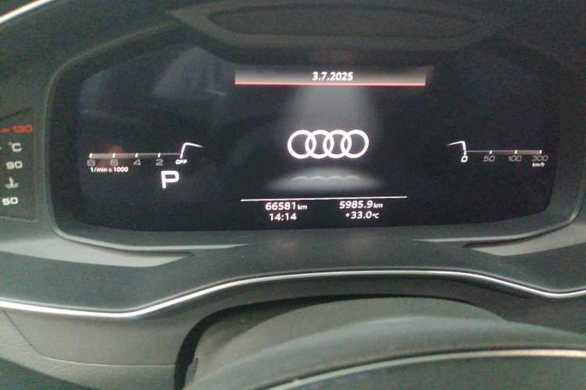 Used Audi A6 2022 Avant Futurist 45 TFSI Prestige Dynamic Edition Odometer Close Up