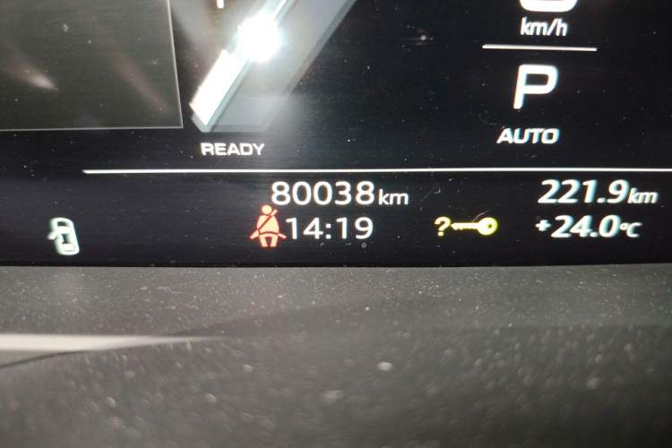 Used Audi A6 2022 allroad quattro Explorer 55 TFSI Prestige Off-Road Model Odometer Close Up