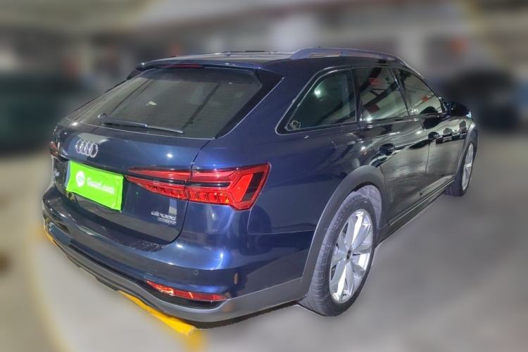 Used Audi A6 2022 allroad quattro Explorer 55 TFSI Prestige Off-Road Model Rear Right 45 Deg
