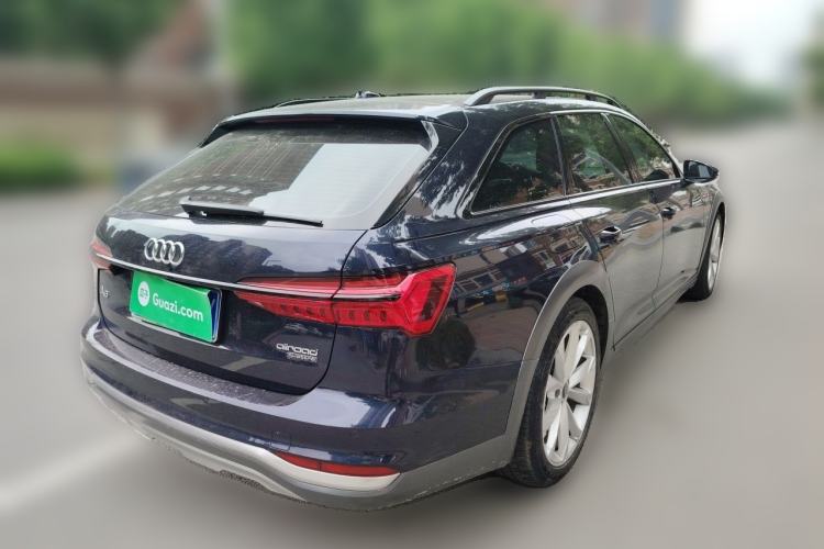 Used Audi A6 2022 allroad quattro Explorer 55 TFSI Prestige Off-Road Model Rear Right 45 Deg