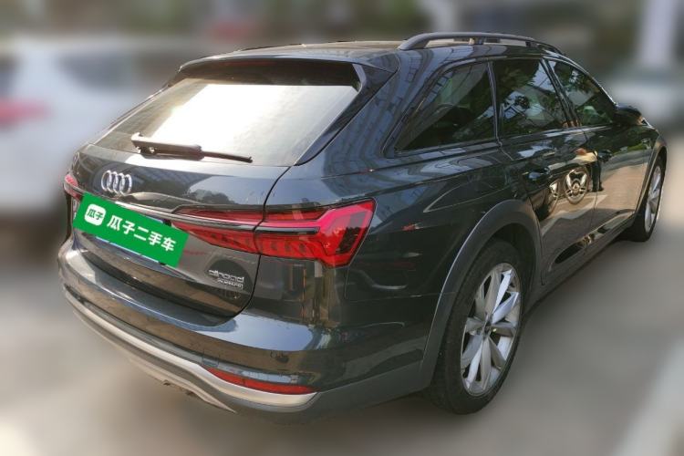 Used Audi A6 2022 allroad quattro Explorer 55 TFSI Prestige Off-Road Model Rear Right 45 Deg