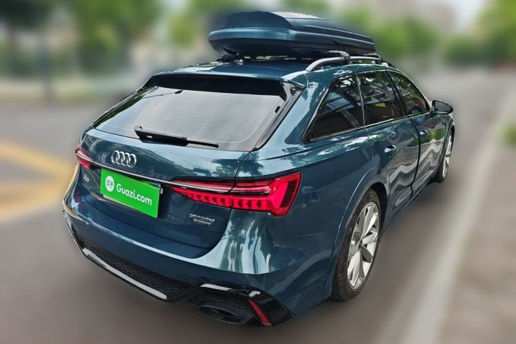 Used Audi A6 2022 allroad quattro Explorer 55 TFSI Prestige Off-Road Model Rear Right 45 Deg