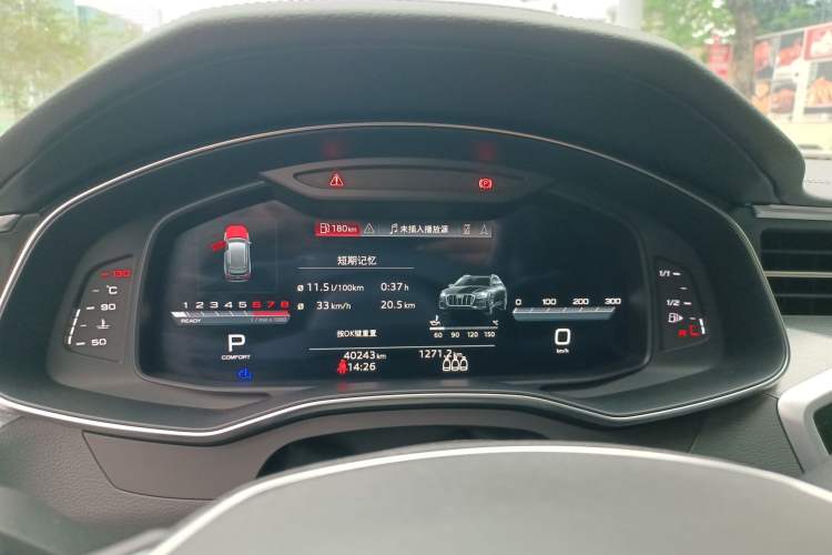 Used Audi A6 2022 allroad quattro Explorer 55 TFSI Prestige Off-Road Model Instrument Cluster