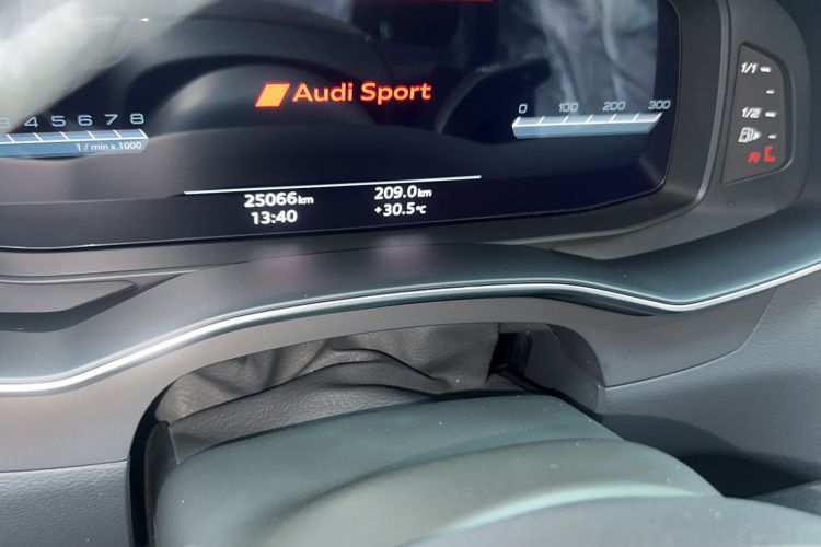 Used Audi A6 2022 Avant Futurist 45 TFSI Prestige Dynamic Edition Odometer Close Up