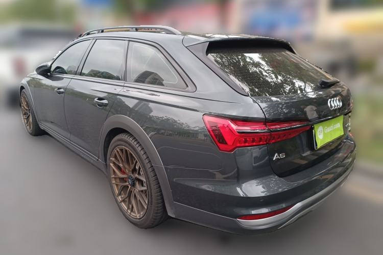 Used Audi A6 2022 allroad quattro Explorer 55 TFSI Prestige Off-Road Model Rear Left 45 Deg
