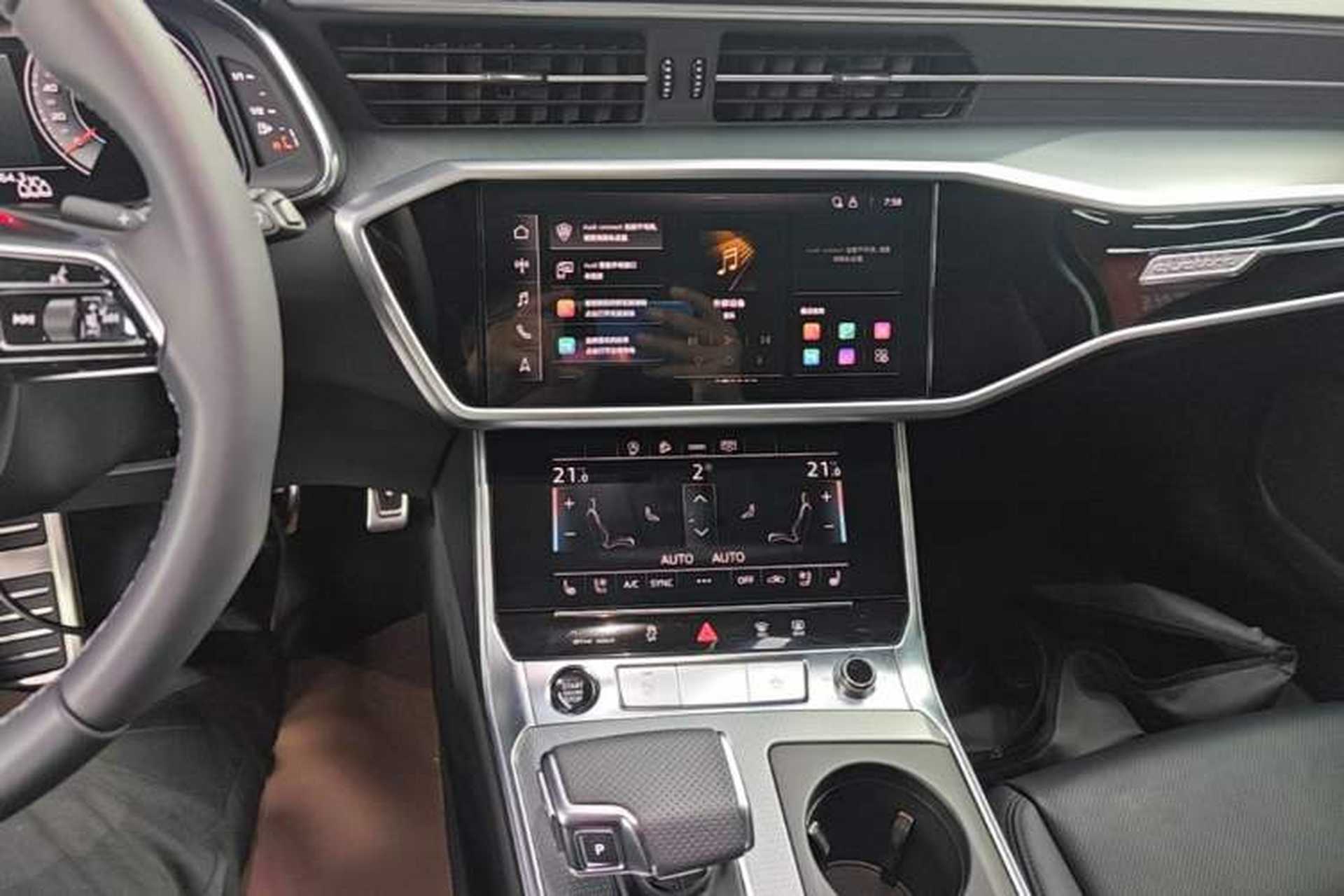 Used Audi A6 2023 allroad quattro 55 TFSI Prestige Off-Road Model Audio And AC Panel