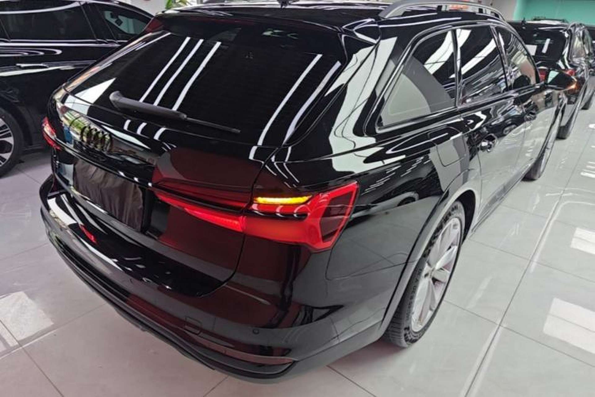 Used Audi A6 2023 allroad quattro 55 TFSI Prestige Off-Road Model Rear Right 45 Deg