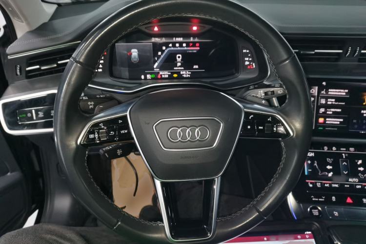 Used Audi A6 2023 allroad quattro 55 TFSI Prestige Off-Road Model Steering Wheel