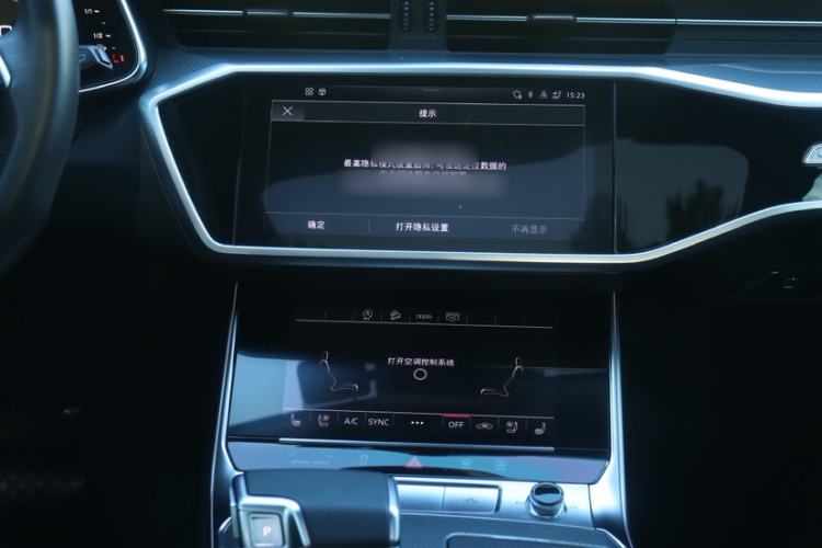 Used Audi A6 2023 allroad quattro 55 TFSI Prestige Off-Road Model Audio And AC Panel