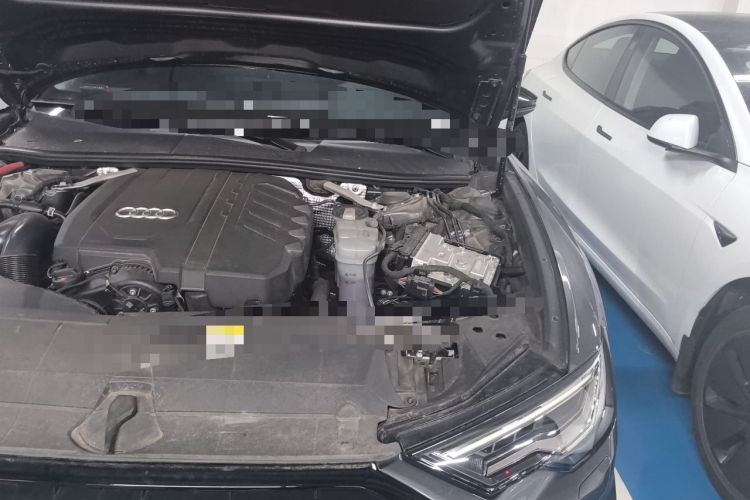 Used Audi A6 2023 Avant Futurist 45 TFSI Prestige Dynamic Edition Engine Bay Left