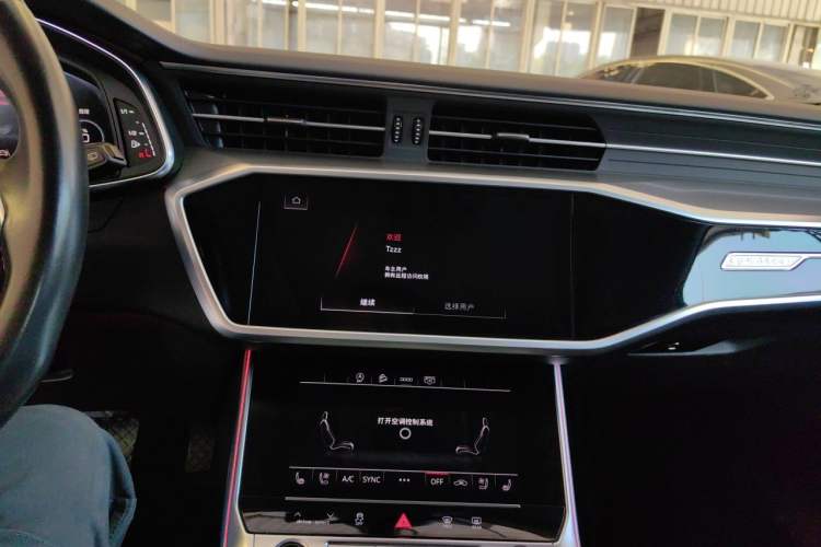 Used Audi A6 2024 allroad quattro 55 TFSI Prestige Off-Road Model Audio And AC Panel