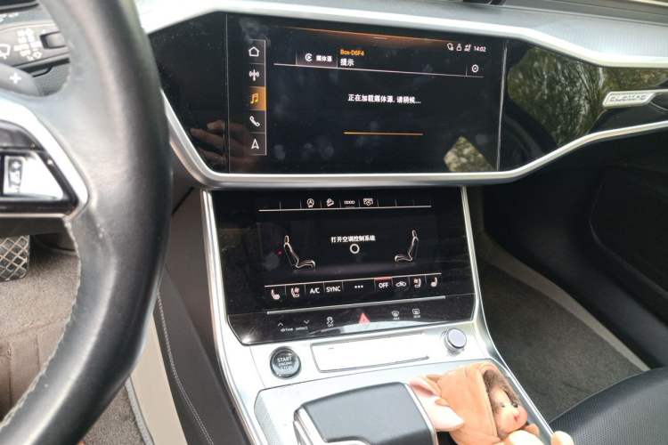 Used Audi A6 2024 allroad quattro 55 TFSI Prestige Off-Road Model Audio And AC Panel