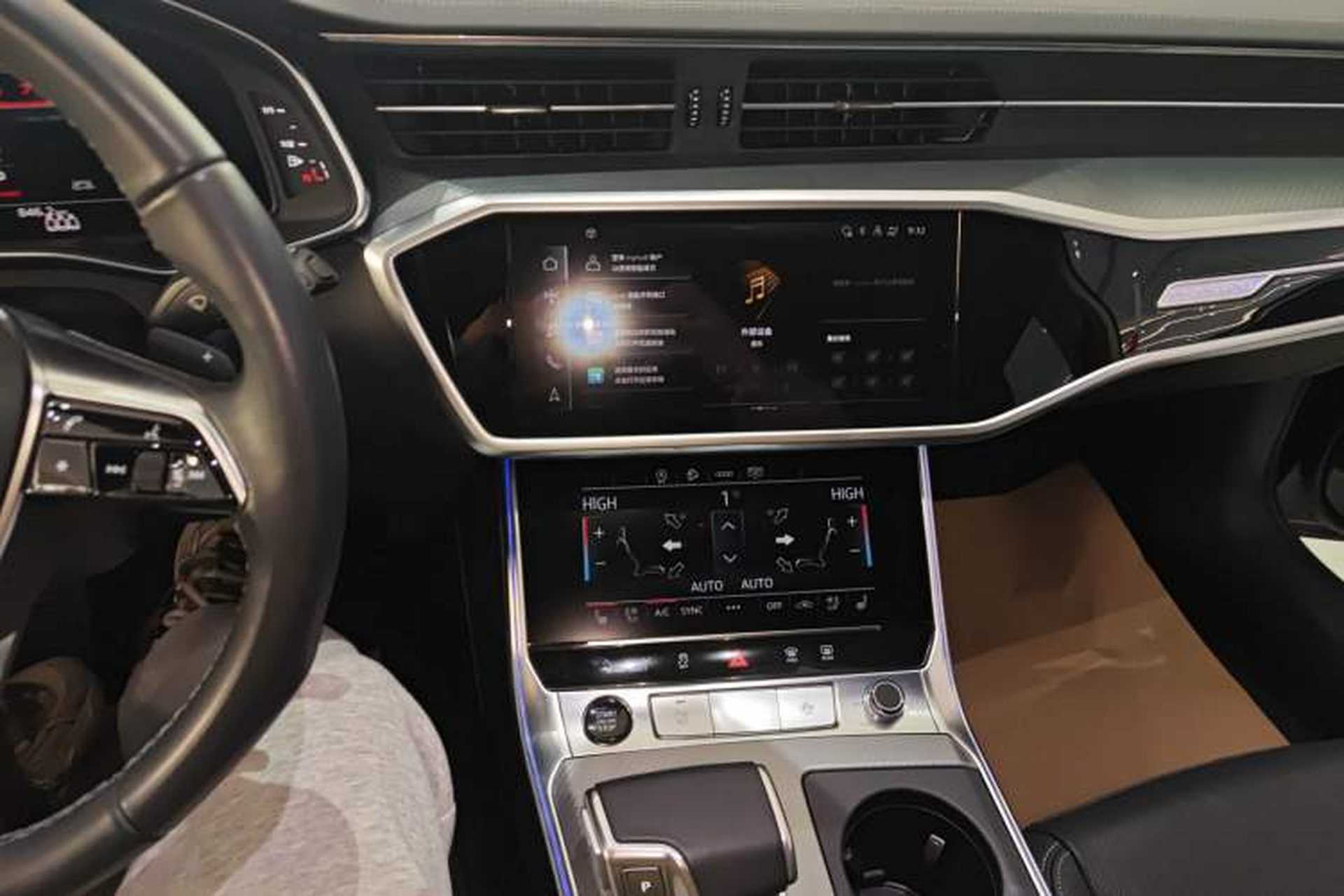 Used Audi A6 2024 allroad quattro 55 TFSI Prestige Off-Road Model Audio And AC Panel