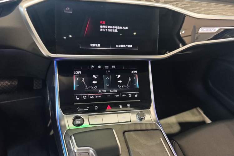 Used Audi A6 2024 allroad quattro 55 TFSI Prestige Off-Road Model Audio And AC Panel