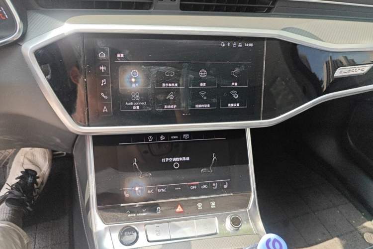 Used Audi A6 2024 allroad quattro 55 TFSI Prestige Off-Road Model Audio And AC Panel
