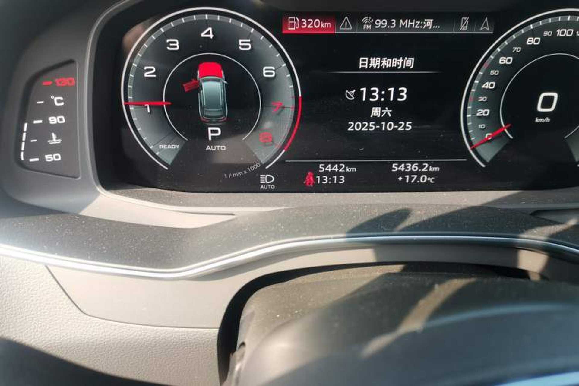 Used Audi A6 2024 Avant Futurist 45 TFSI Prestige Dynamic Edition Odometer Close Up