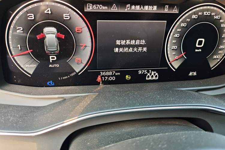 Used Audi A6 2024 allroad quattro 55 TFSI Prestige Off-Road Model Odometer Close Up