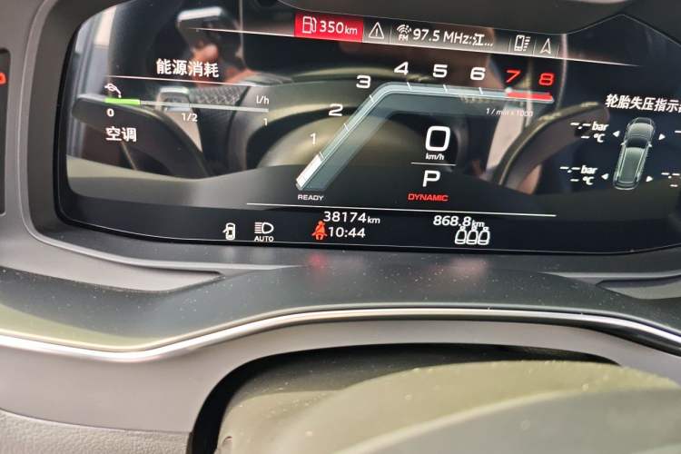 Used Audi A6 2024 Avant Futurist 45 TFSI Prestige Dynamic Edition Odometer Close Up