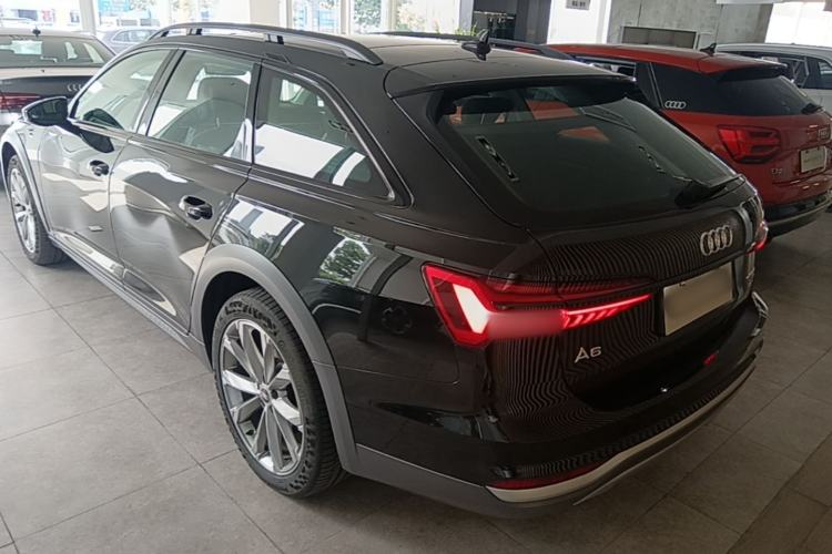 Used Audi A6 2024 allroad quattro 55 TFSI Prestige Off-Road Model Rear Left 45 Deg