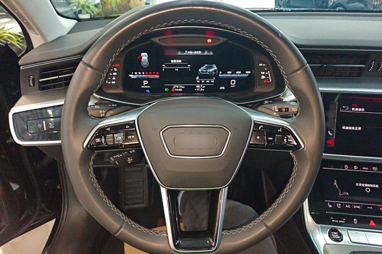 Used Audi A6 2024 allroad quattro 55 TFSI Prestige Off-Road Model Steering Wheel