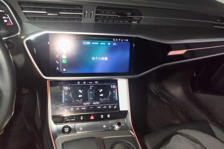 Used Audi A6 2025 allroad quattro Explorer 55 TFSI Prestige Off-Road Model Audio And AC Panel
