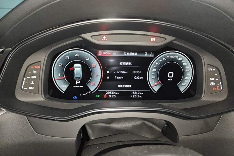 Used Audi A6 2025 allroad quattro Explorer 55 TFSI Prestige Off-Road Model Instrument Cluster