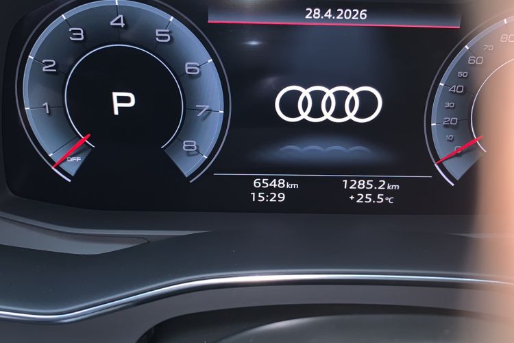 Used Audi A6 2025 Avant Avant-garde 45 TFSI Prestige Dynamic Edition Odometer Close Up