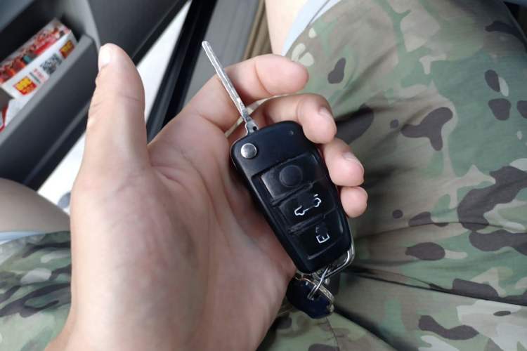 Used Audi A6L 2005 2.0T base version Vehicle Key