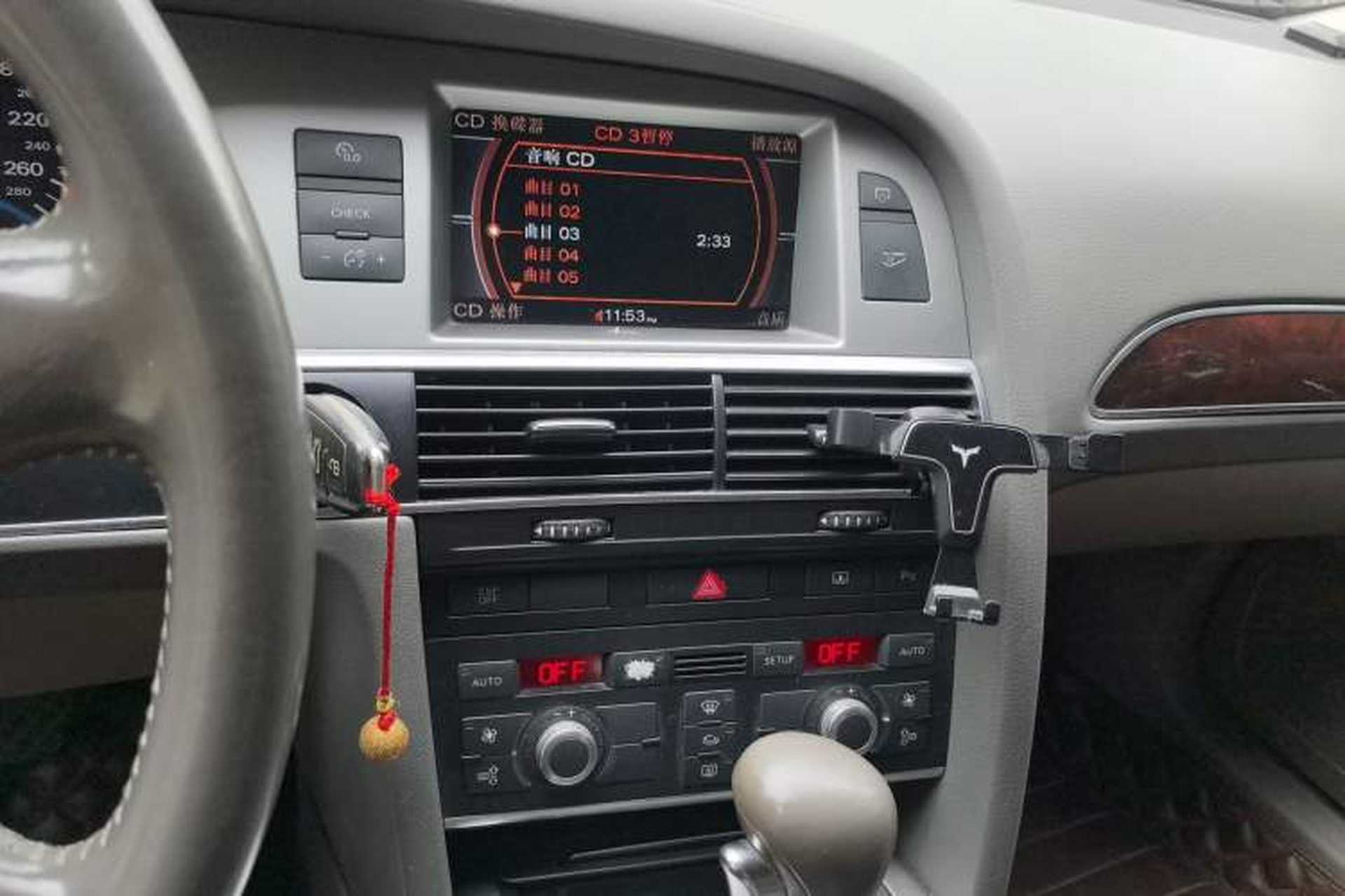 Used Audi A6L 2008 2.4L Technology version Audio And AC Panel