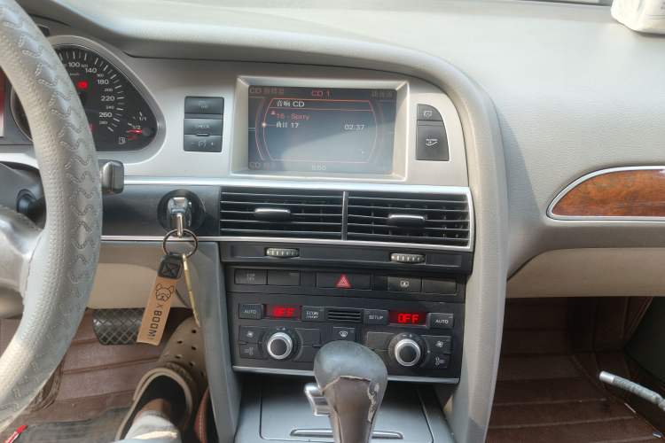 Used Audi A6L 2008 2.0T Automatic Standard Edition Audio And AC Panel