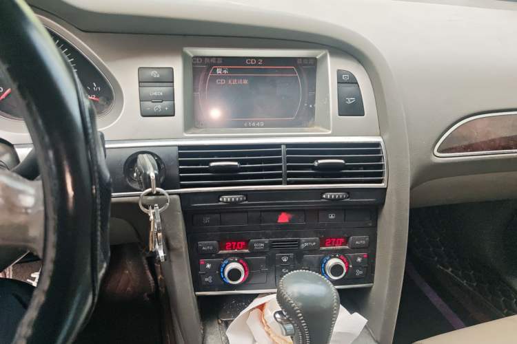 Used Audi A6L 2008 2.0T Automatic Standard Edition Audio And AC Panel