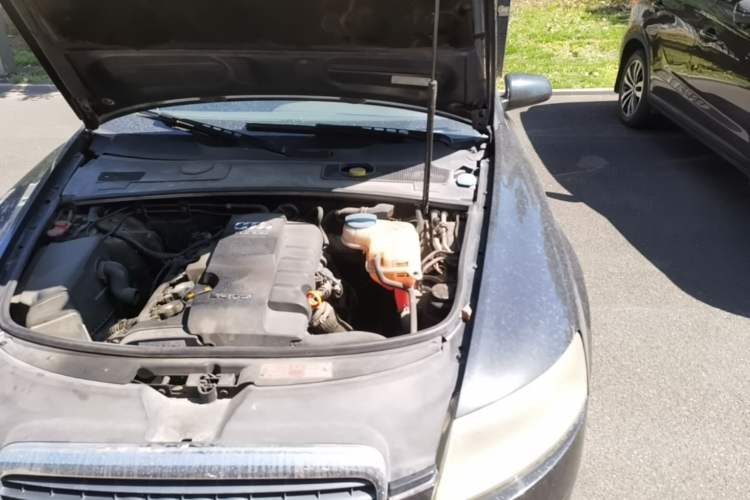 Used Audi A6L 2008 2.0T Manual Standard Edition Engine Bay Left