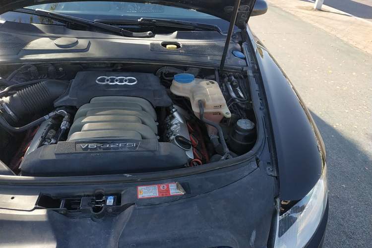 Used Audi A6L 2008 3.2 FSI quattro Comfort & Entertainment Model Engine Bay Left