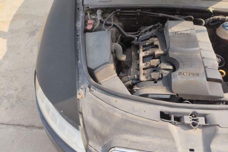 Used Audi A6L 2008 2.0T Automatic Standard Edition Engine Bay Right