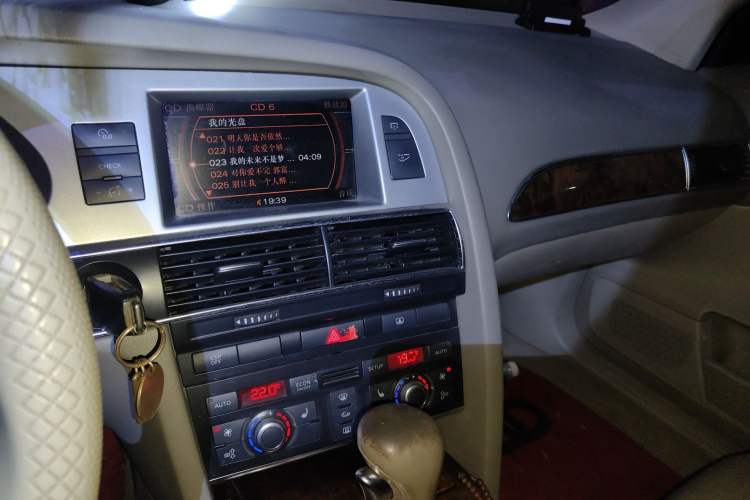 Used Audi A6L 2008 2.4L Technology version Audio And AC Panel