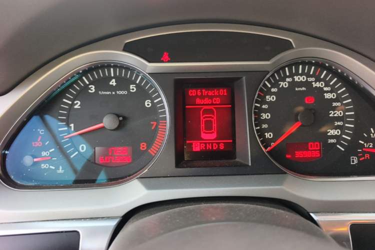 Used Audi A6L 2008 2.4L Technology version Instrument Cluster