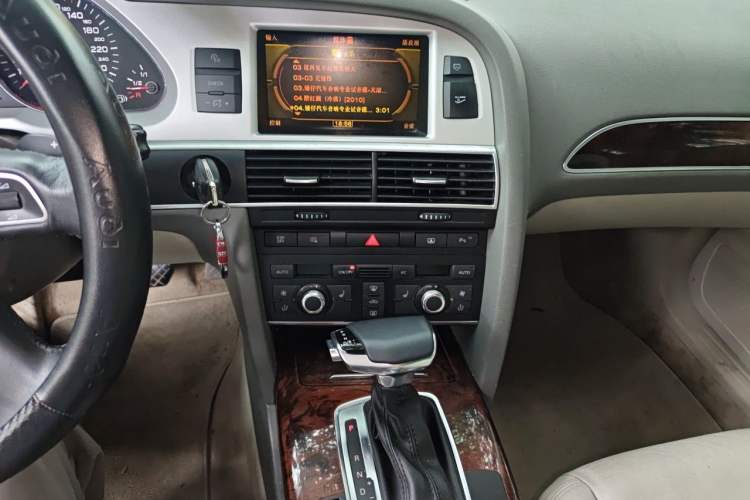 Used Audi A6L 2009 2.4L Comfort Edition Audio And AC Panel