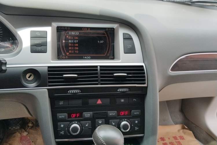 Used Audi A6L 2009 2.4L Technology version Audio And AC Panel