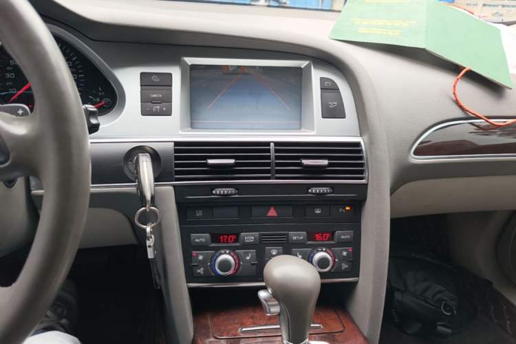 Used Audi A6L 2009 2.4L Technology version Audio And AC Panel