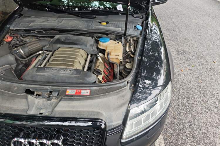 Used Audi A6L 2009 2.4L Comfort Edition Engine Bay Left