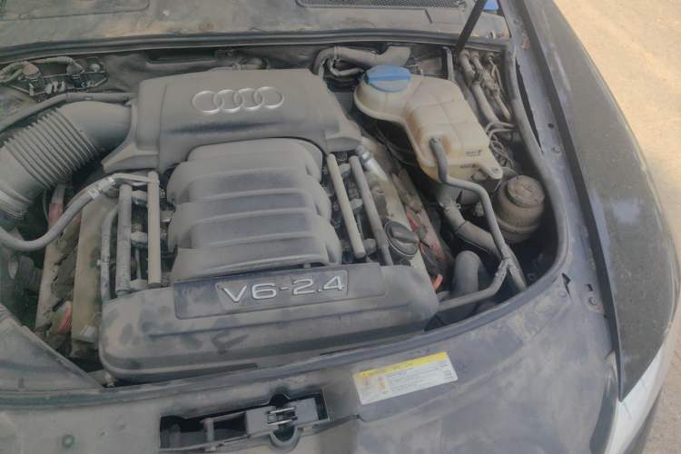 Used Audi A6L 2009 2.4L Comfort Edition Engine Bay Left