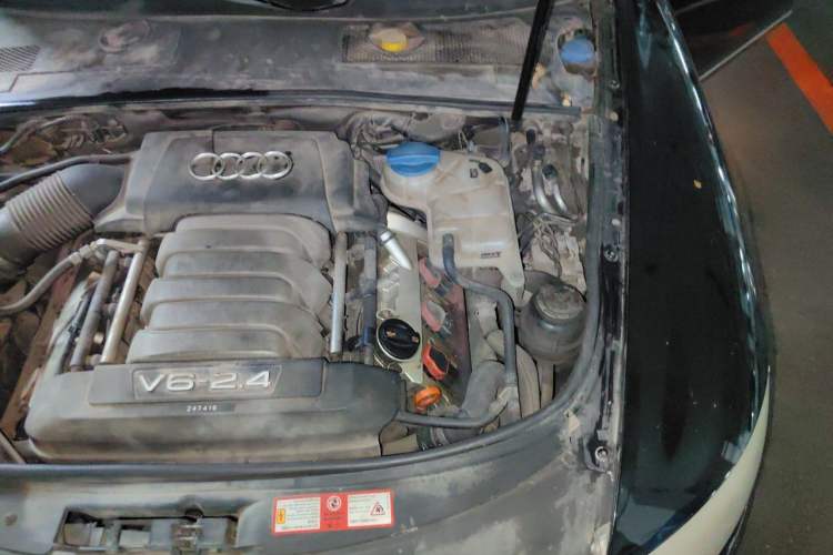 Used Audi A6L 2009 2.4L Comfort Edition Engine Bay Left