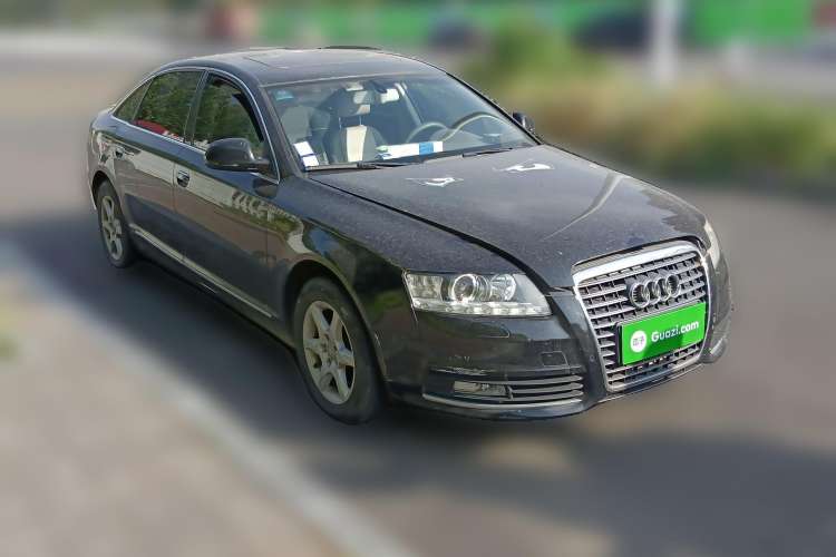 Used Audi A6L 2009 2.0 TFSI automatic standard version Front Right 45 Deg